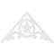 Ekena Millwork Pitch Austin Architectural Grade PVC Gable Pediment, 48"W x 28"H x 1"P (14/12) GPP048X028X100AUS - alternate 3